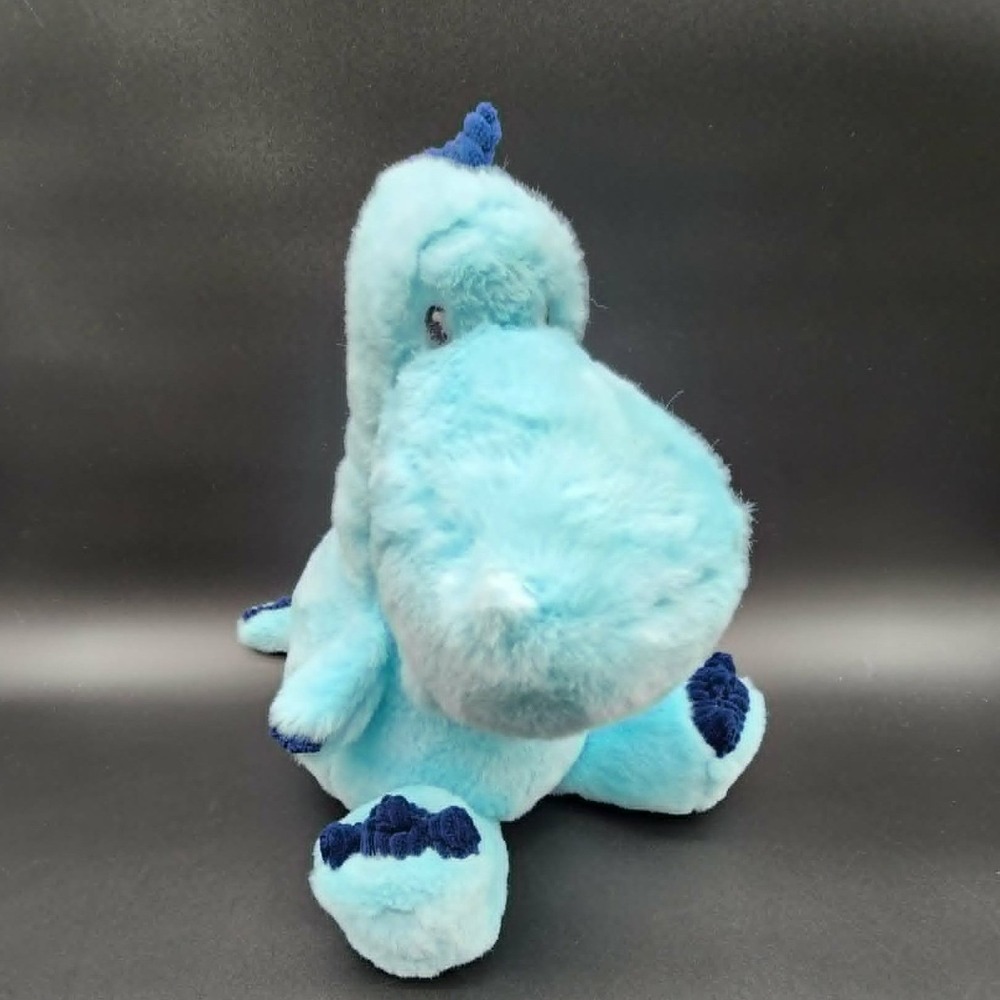 Giggle Scape Blue Dinosaur Plush T-Rex Soft Stuffed Animal 12" Nursery Toy‎ 2024